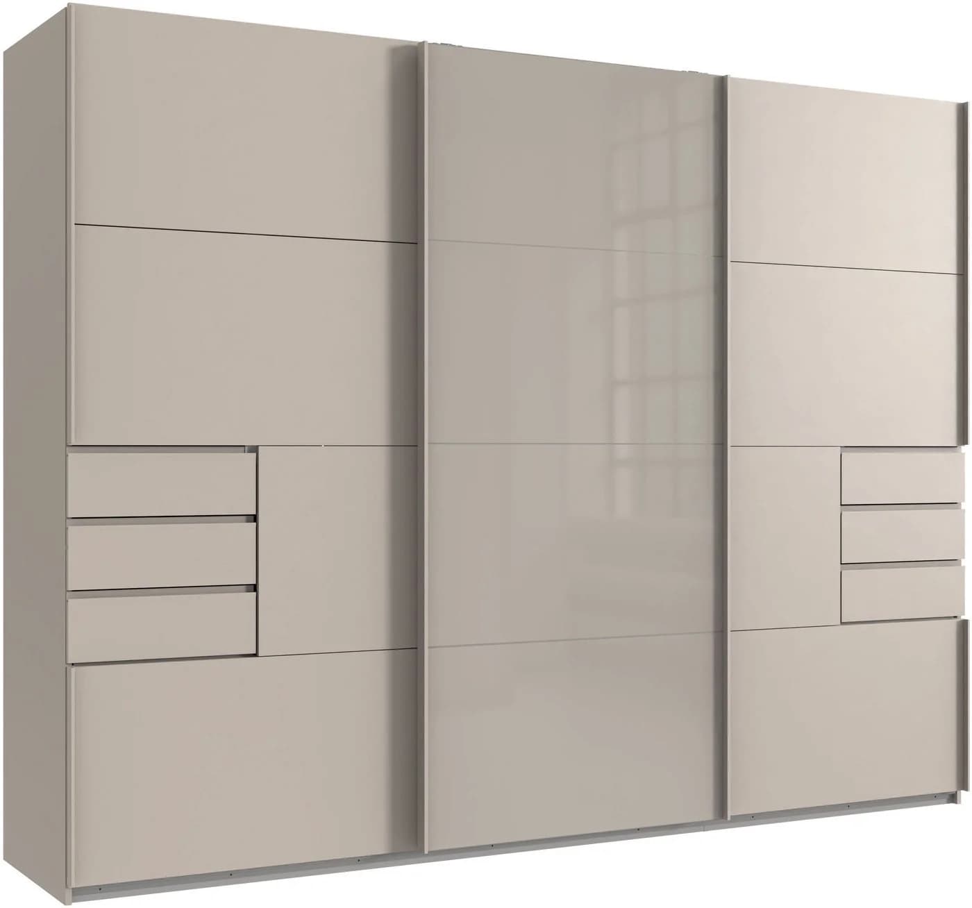 Wimex Schwebetürenschrank Saigon Kaschmir mit Glaselementen - Bild 2