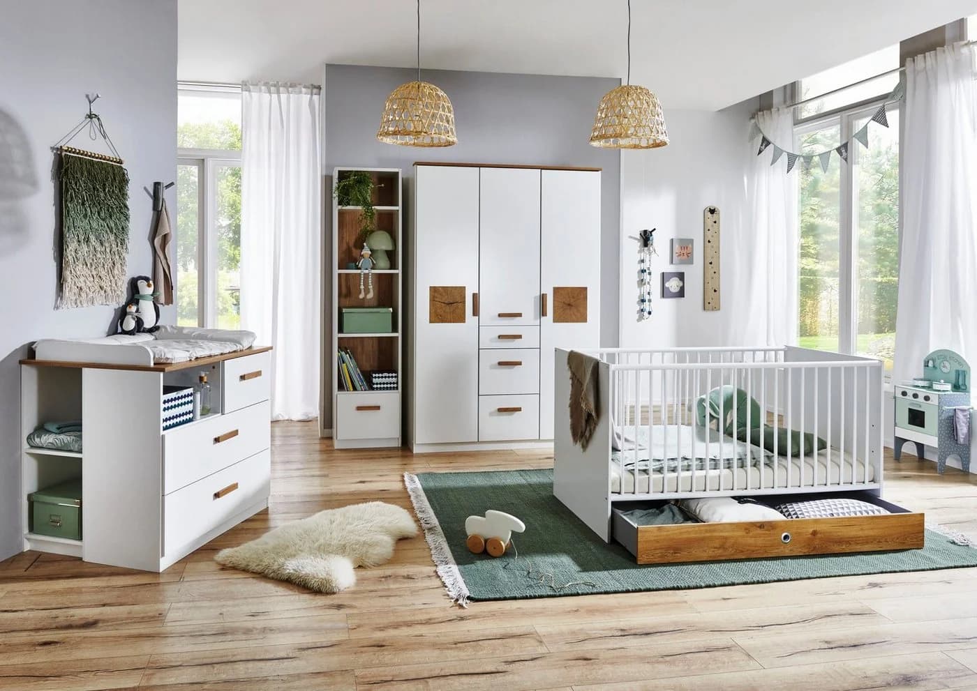 WIMEX Wickelkommode Gotland Weiß Umbaubar