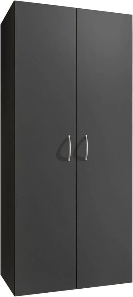 Wimex Kleiderschrank Grau Schwarz Holzwerkstoff Modern - Bild 2