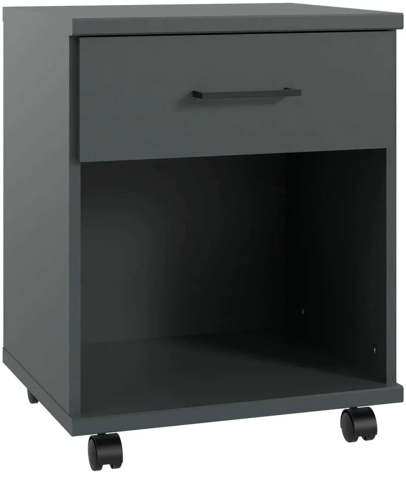 Rollcontainer Home Desk grau, Spanplatte
