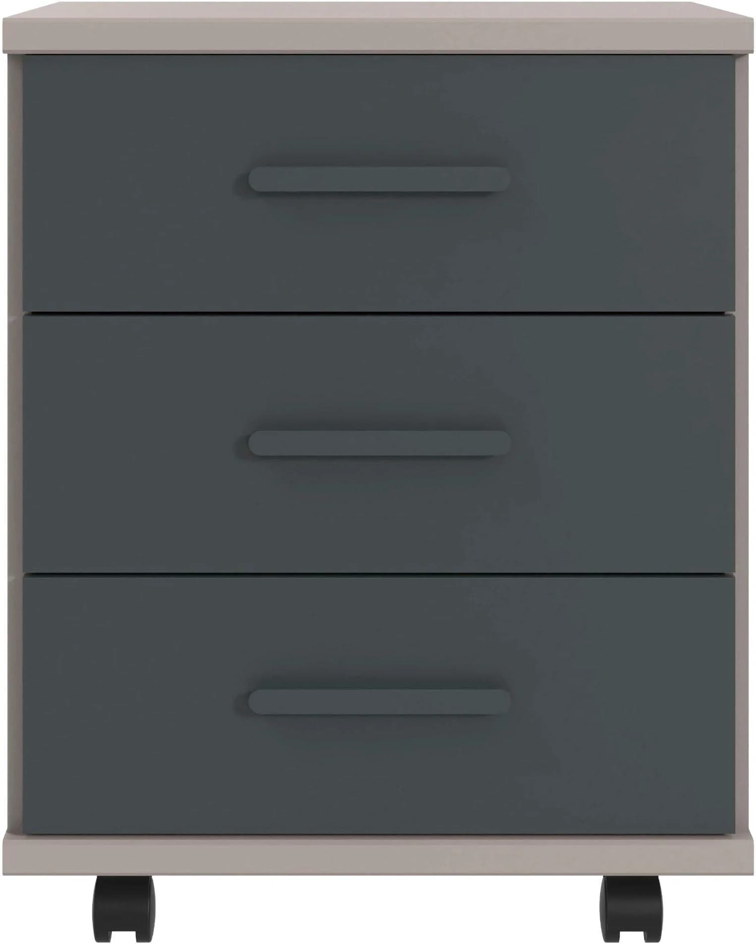 WIMEX Rollcontainer Bahamas 3 Schubladen Saharagrau