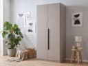 Wimex Drehtürenschrank Marburg Grau 90cm Bild 1