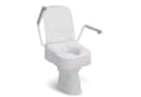 Drive Medical Toilettensitzerhöhung TSE 150 Weiß Höhenverstellbar mit Armlehnen Bild 2