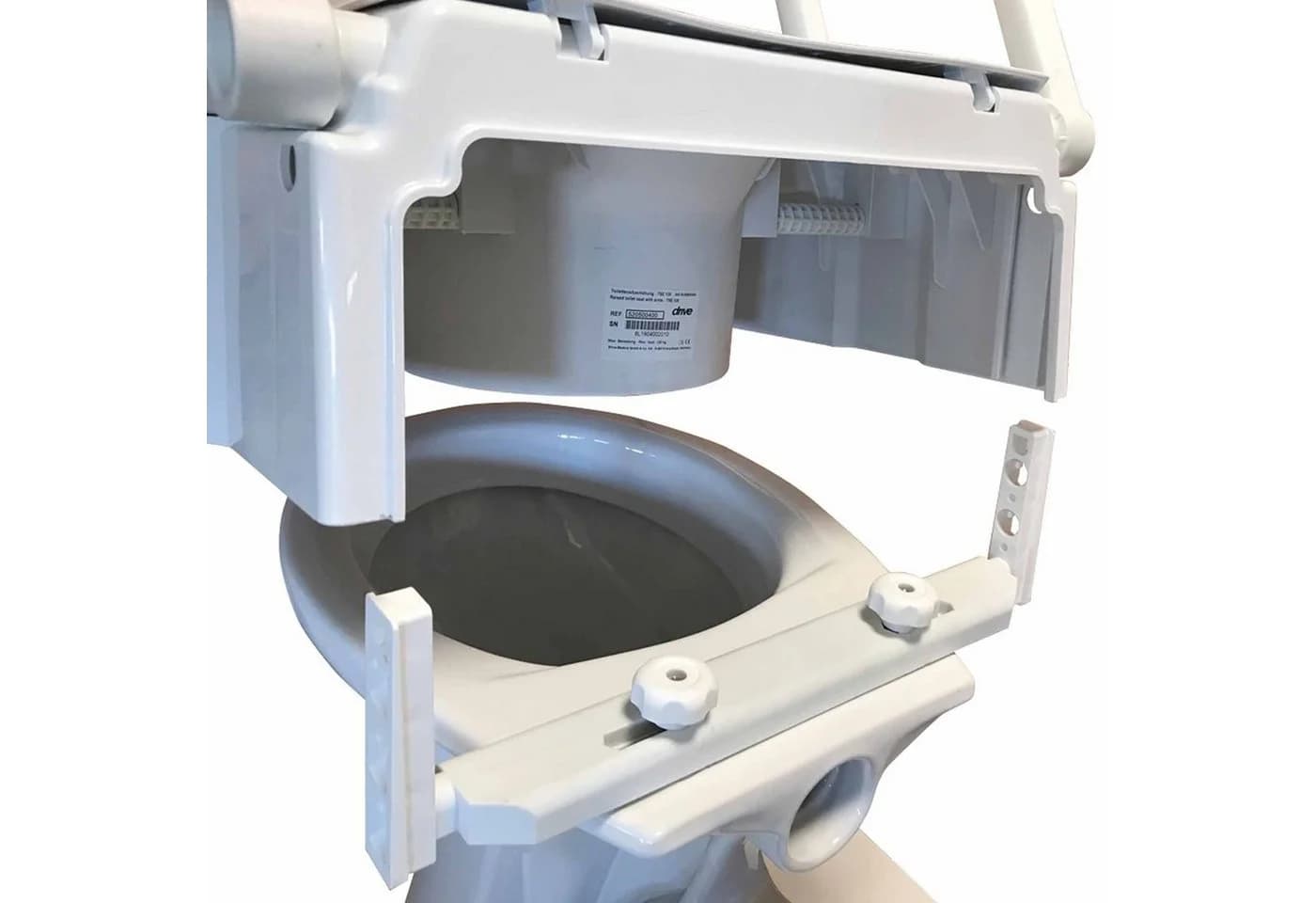 Drive Medical Toilettensitzerhöhung TSE 120 Plus mit Armlehnen - Bild 4