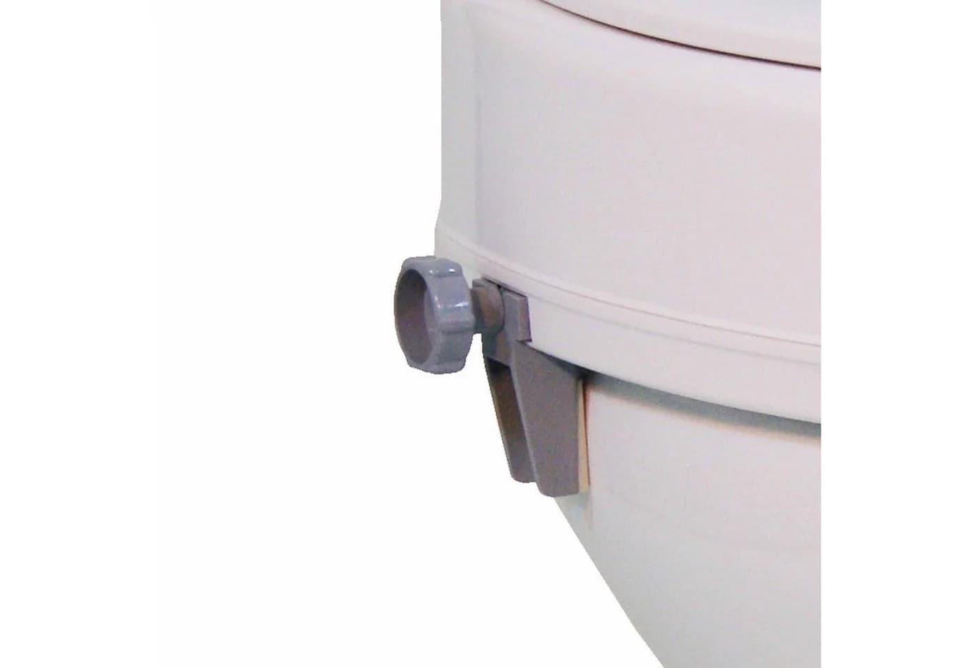 Drive Medical Toilettensitzerhöhung Ticco 2G/10 Weiß Ergonomisch