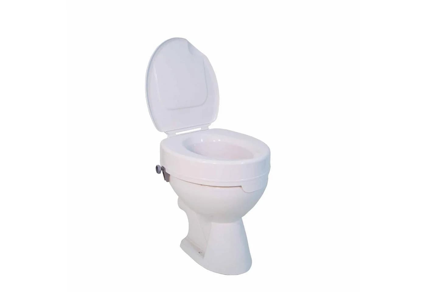 Drive Medical Toilettensitzerhöhung Ticco 2G/10 mit Deckel Weiß