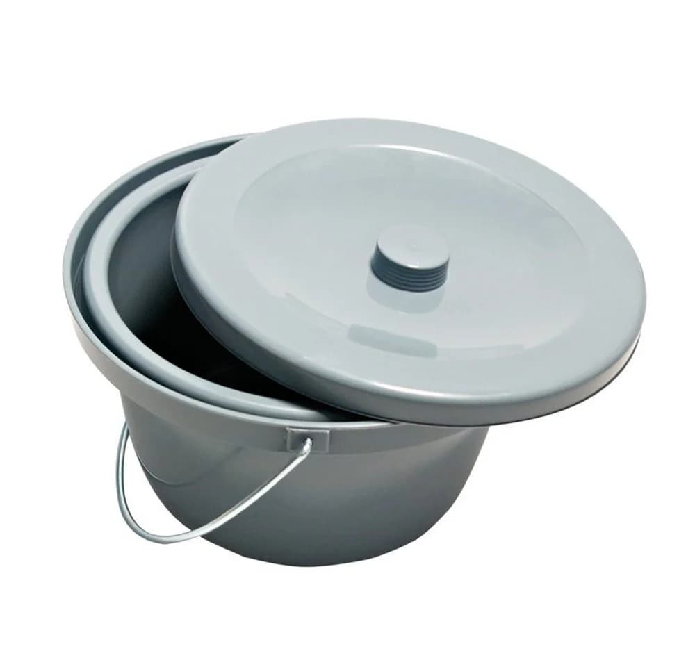 Drive Medical Toiletten-Stuhl Eimer mit Deckel