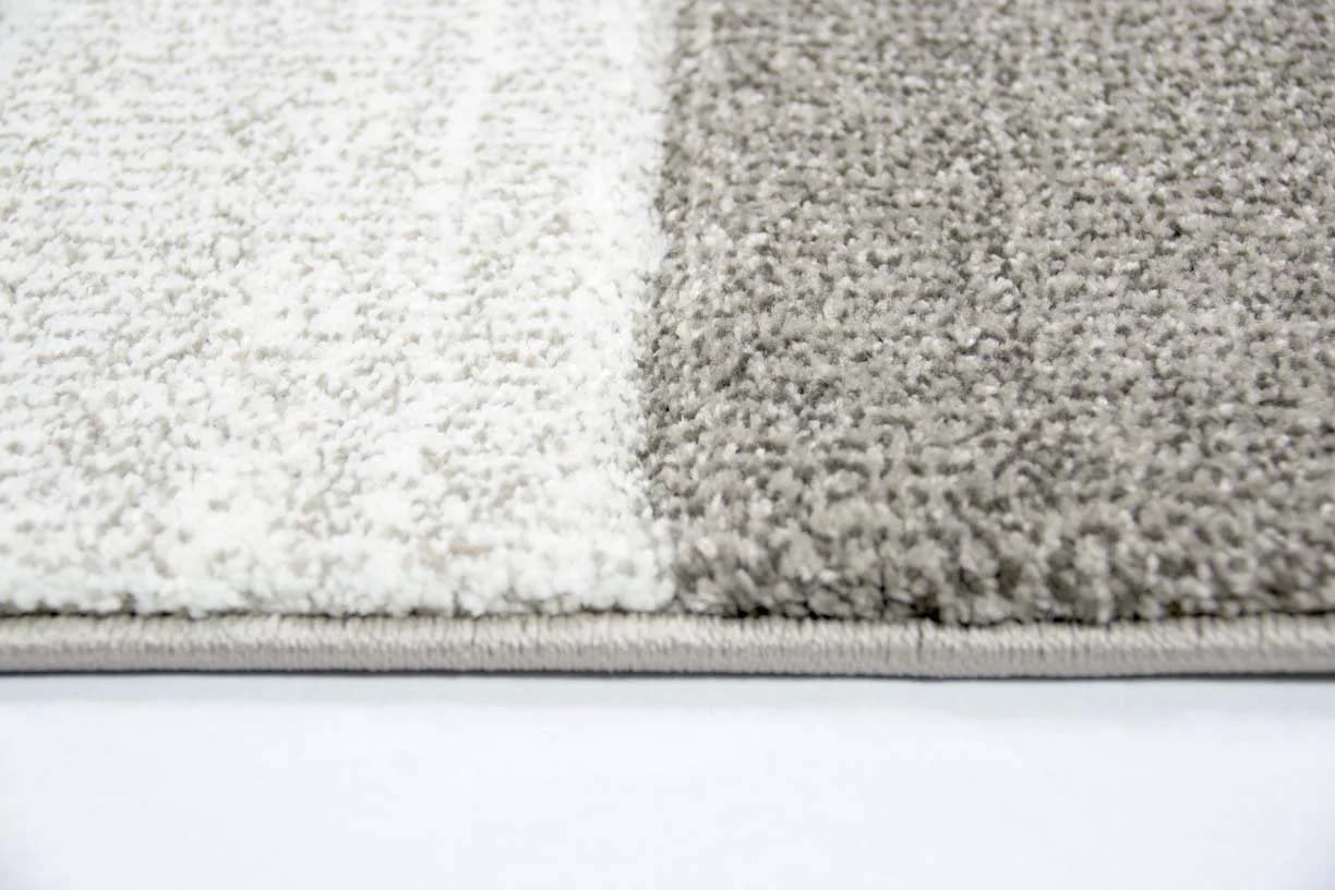 TeppichHome24 Designer Teppich Karo Muster Rosa Creme Beige - Bild 3