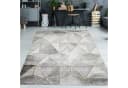 TeppichHome24 Designer Teppich Grau Gold Geometrisch Bild 2