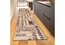 TeppichHome24 Küchenläufer Sisal-Look Braun/Beige/Schwarz Bild 2