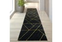 TeppichHome24 Teppich Modern Geometrisches Muster Schwarz Gold Bild 4
