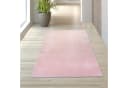 TeppichHome24 Shaggy Flokati Teppich Rosa Hochflor Bild 1