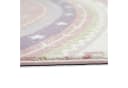 TeppichHome24 Kinderteppich Einhorn Regenbogen Creme Rosa Rechteckig Bild 4