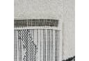 TeppichHome24 Flauschiger Teppich Creme Schwarz Rauten Bild 5