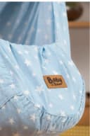 TeppichHome24 Federwiege BT002 Sternblau mit Wiegensack Bild 4