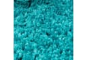 TeppichHome24 Shaggy Teppich Türkis Uni Design Hochflor Bild 4