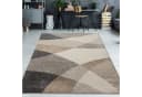 TeppichHome24 Moderner Teppich mit geometrischen Muster grau beige Bild 2