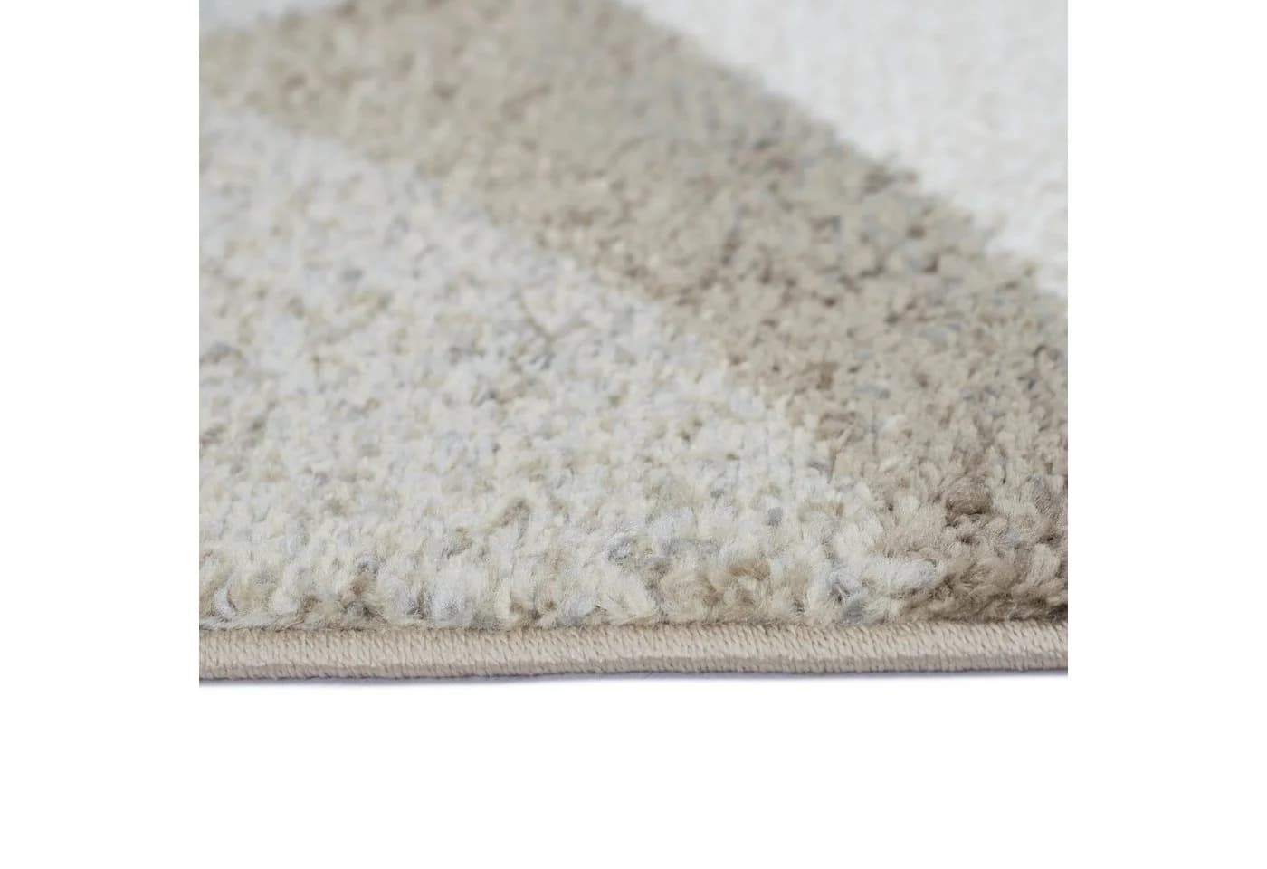 TeppichHome24 Moderner Teppich mit geometrischen Muster grau beige - Bild 4