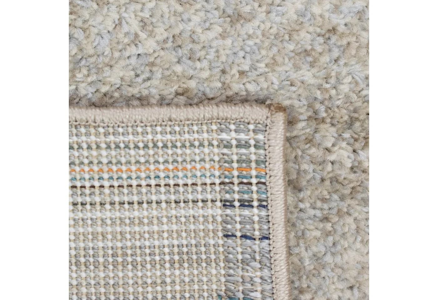 TeppichHome24 Moderner Teppich mit geometrischen Muster grau beige - Bild 5
