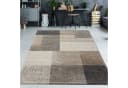 TeppichHome24 Moderner Teppich Beige Grau Quadratische Muster Bild 2