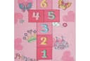 TeppichHome24 Prinzessinnen Hüpfspielteppich Rosa Bild 4