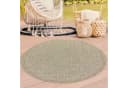 TeppichHome24 Outdoorteppich Beige/Braun Polypropylen Flachgewebe Bild 1