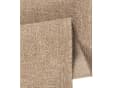 TeppichHome24 Outdoorteppich Beige/Braun Polypropylen Flachgewebe Bild 5