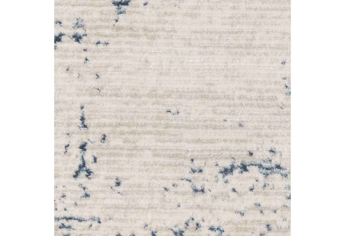 TeppichHome24 Glänzender Designer Teppich Blau-Weiß - Bild 4