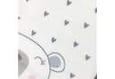 TeppichHome24 Kinderteppich Creme Bär Herzen Bild 3