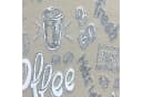 TeppichHome24 Waschbarer Küchenläufer Beige mit Coffee-Schriftzug Bild 4