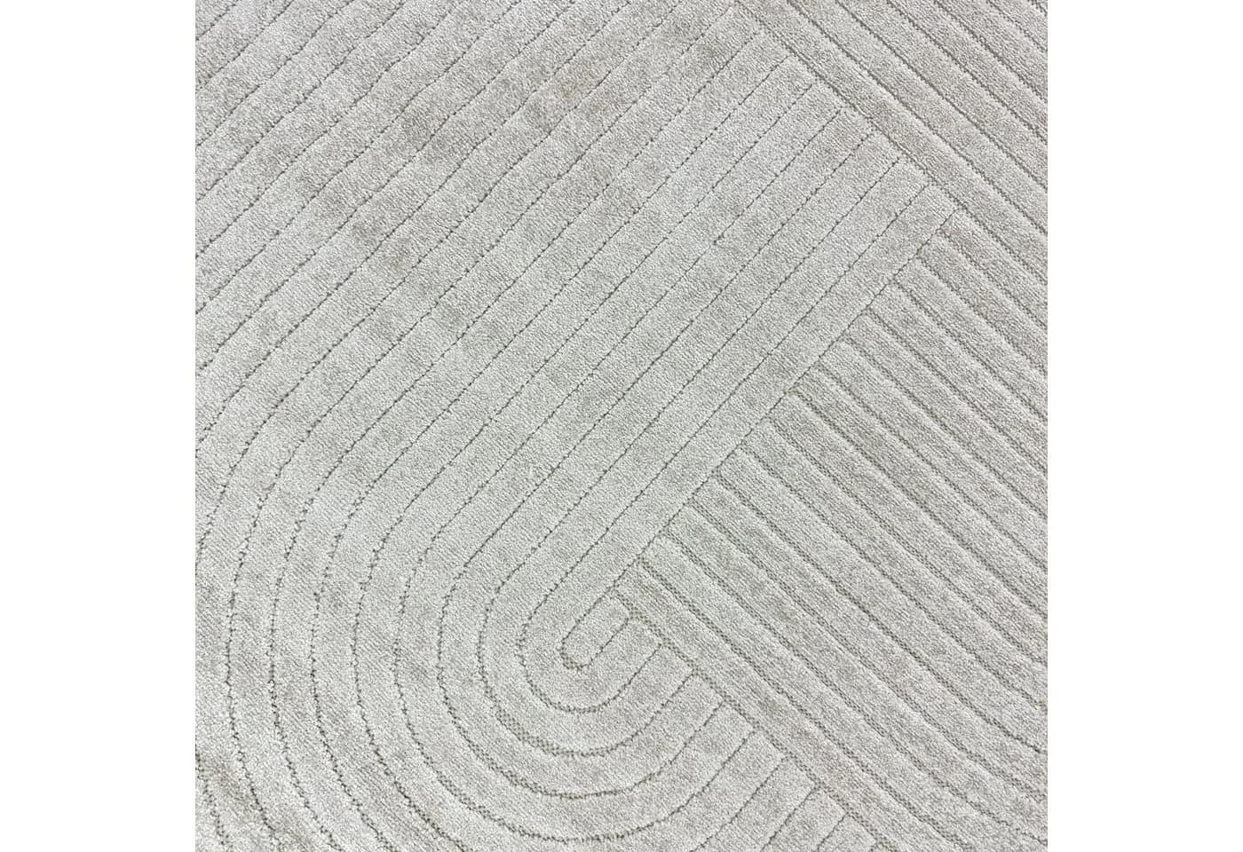 TeppichHome24 Outdoorteppich Beige Boho-Stil Wasserfest