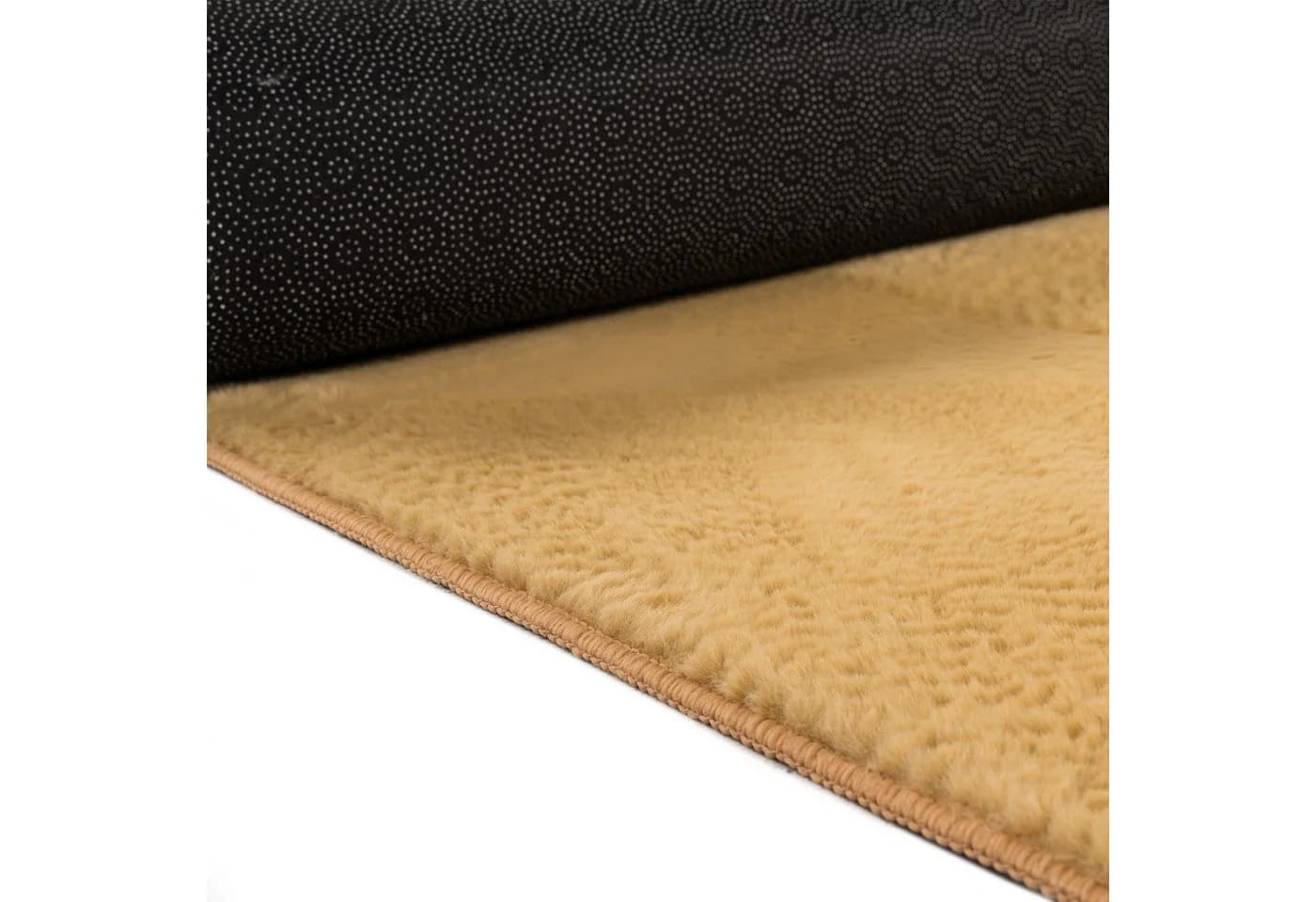 TeppichHome24 Teppich Gold Weich Pflegeleicht Saugrobotergeeignet - Bild 4