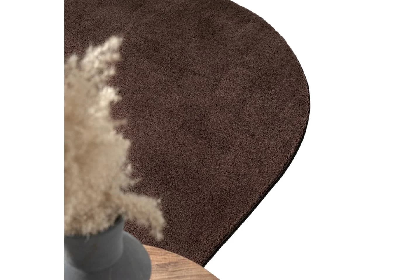 TeppichHome24 Teppich Shape Braun 19 mm Höhe - Bild 5