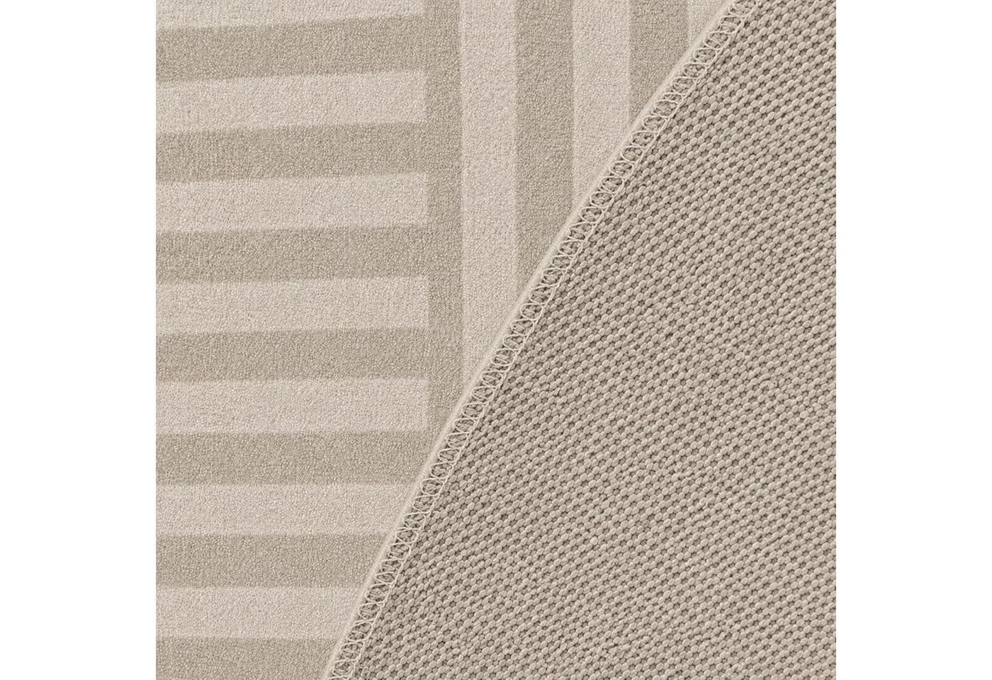 TeppichHome24 Teppich Abstraktes Linienmotiv Beige/Braun - Bild 4