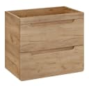 Lomadox Waschtischunterschrank LUTON-56-CRAFT Wotaneiche Modern Bild 2