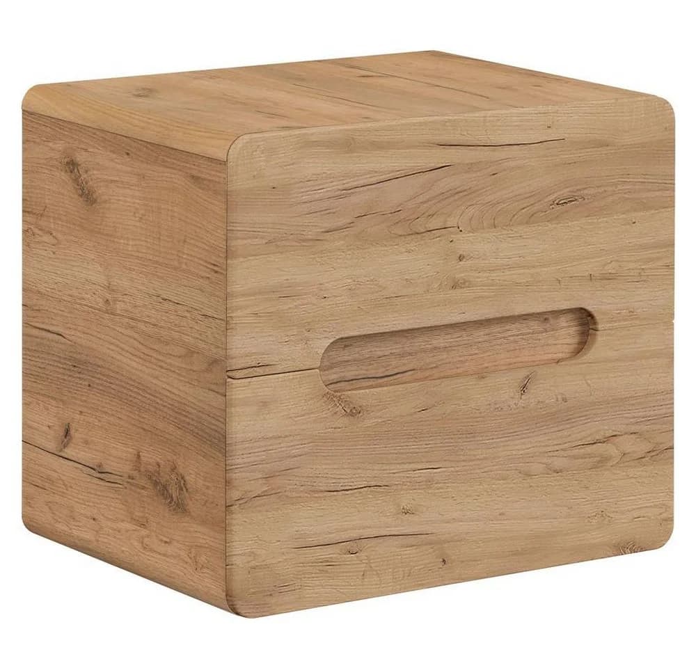Lomadox Waschbeckenschrank LUTON-56-CRAFT Wotaneiche 2 Softclose-Schubkästen - Bild 2