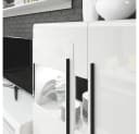 Lomadox Highboard TURDA-83 Weiß mit Beleuchtung Bild 3
