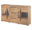 Lomadox Sideboard TURDA-83 Eiche Nb. mit LED Beleuchtung Bild 2