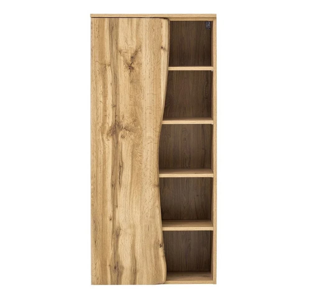 Lomadox Midischrank KAHLA-03 Badezimmerschrank Wotan Eiche Nb.