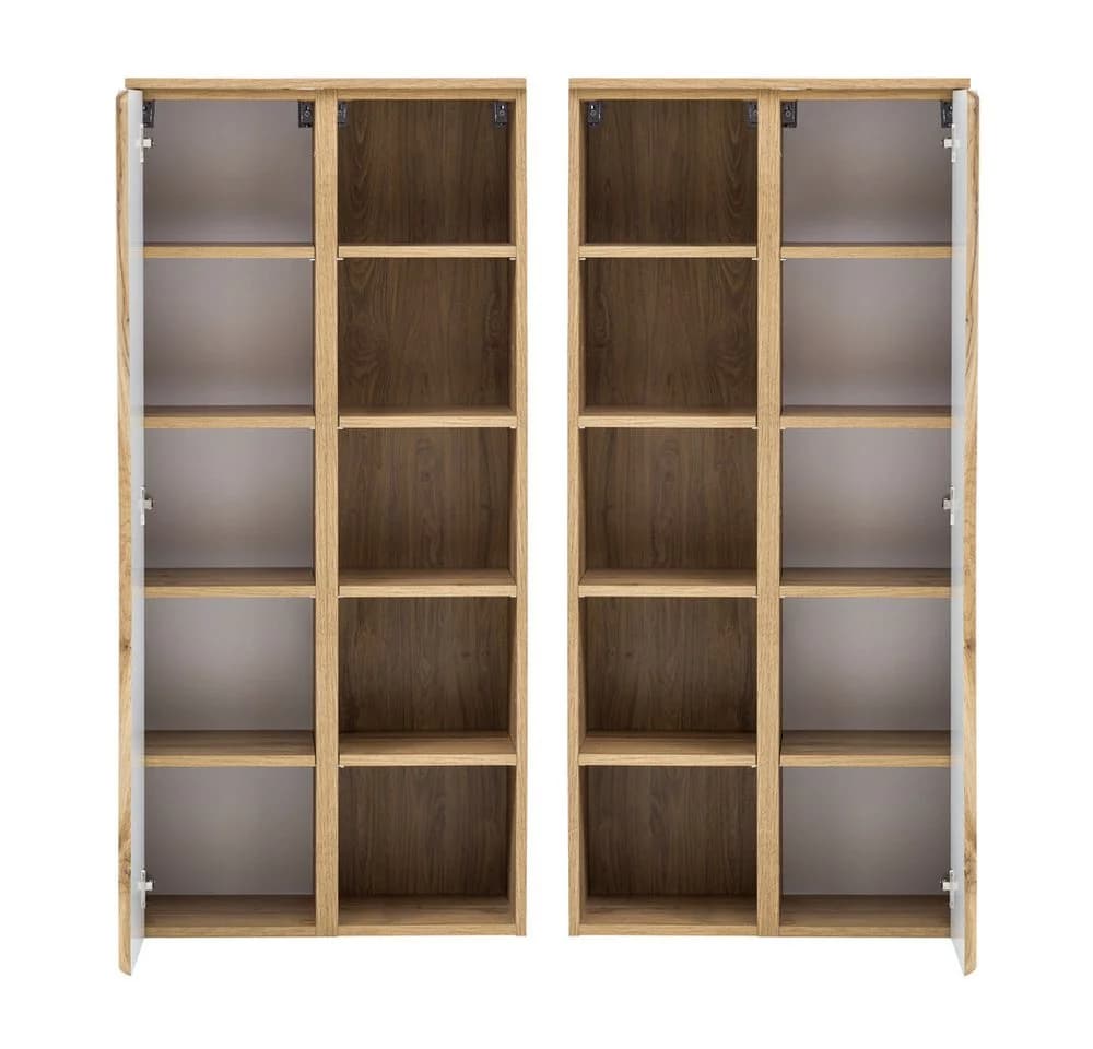 Lomadox Midischrank KAHLA-03 Badezimmerschrank Wotan Eiche Nb. - Bild 3