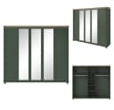 Lomadox Schlafzimmer-Set EPSOM-83 4-tlg. Grün mit Lefkas Eiche Nb. Bild 3