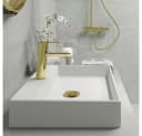 Lomadox Ablaufventil Gold Pop-Up für Waschbecken mit/ohne Überlauf Bild 1