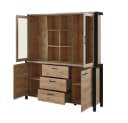 Lomadox Buffet ACCRA-83 Taurus Eiche Schwarz LED Bild 4