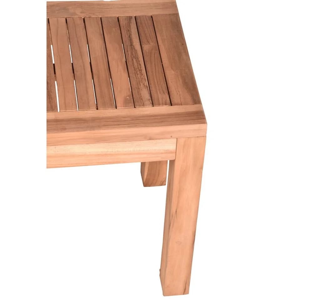 Lomadox Gartenbank GAZA-120 2-Sitzer Teakholz