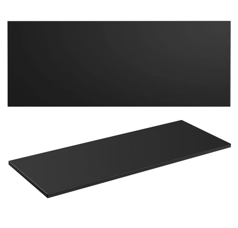 Lomadox Waschtisch ADELAIDE-56-BLACK mit 2 schwarzen Aufsatzbecken - Bild 5