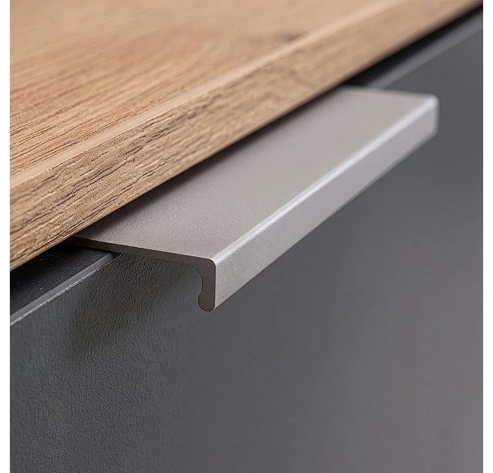 Lomadox Kommode VIESTE-43 mit 6 Schubladen Eiche Graphit - Bild 3