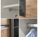 Lomadox Schlafzimmer-Set VIESTE-43 5-tlg. Graphit mit Eiche Bild 5