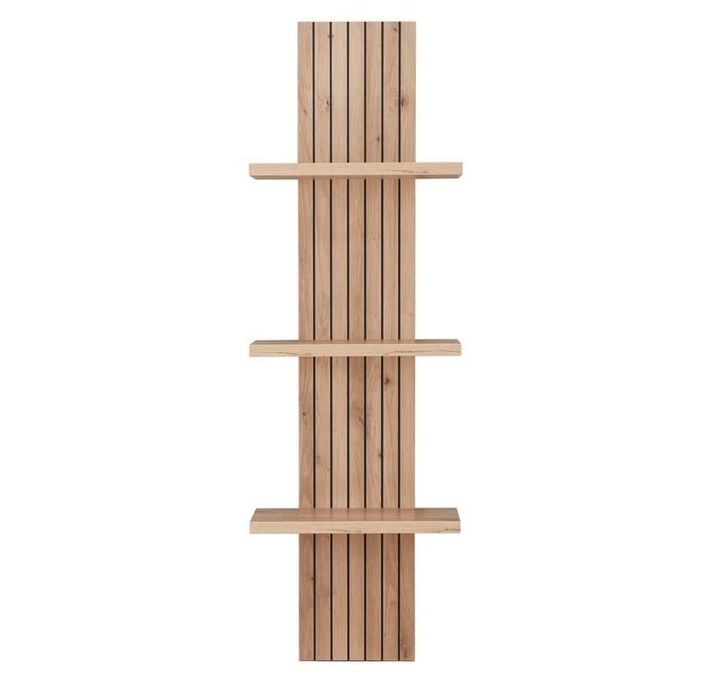 Lomadox Wandregal CUST-36 Artisan Eiche Rillenoptik Modern - Bild 2