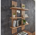 Lomadox Wandregal CUST-36 Artisan Eiche Rillenoptik Modern Bild 4