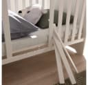 Lomadox Babyzimmer-Komplettset JASPER-78 Weiß Landhausstil Bild 5